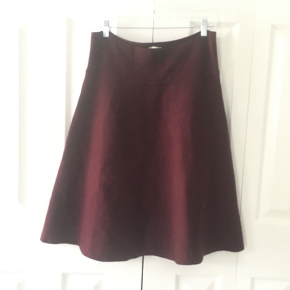 Dresses & Skirts - womens burgundy circle skirt
